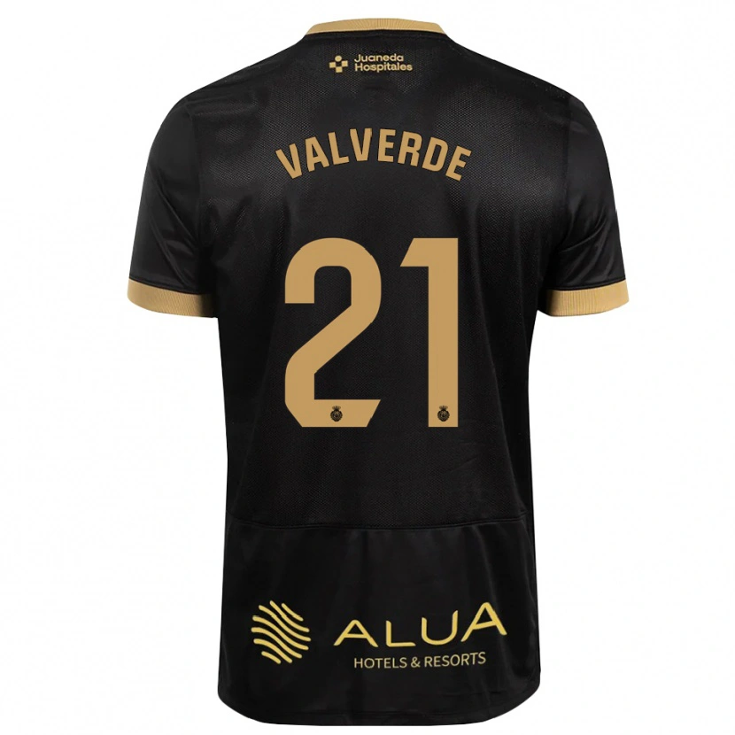 Danxen Kinder David Valverde #21 Schwarz Sandbraun Burly Wood Auswärtstrikot Trikot 2026/27 T-Shirt Österreich