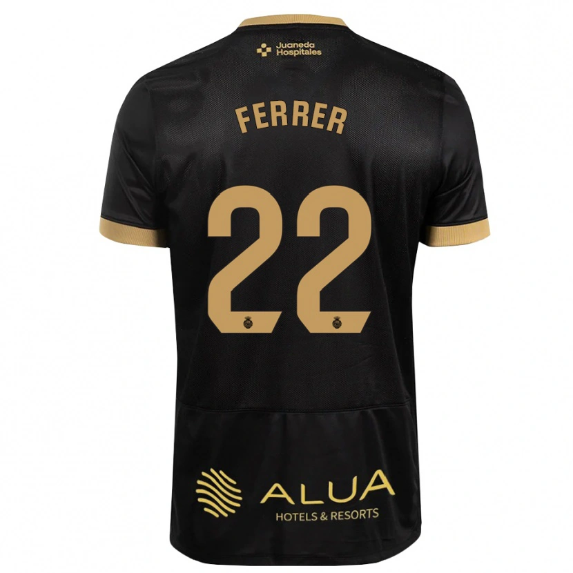 Danxen Kinder David Ferrer #22 Schwarz Sandbraun Burly Wood Auswärtstrikot Trikot 2026/27 T-Shirt Österreich