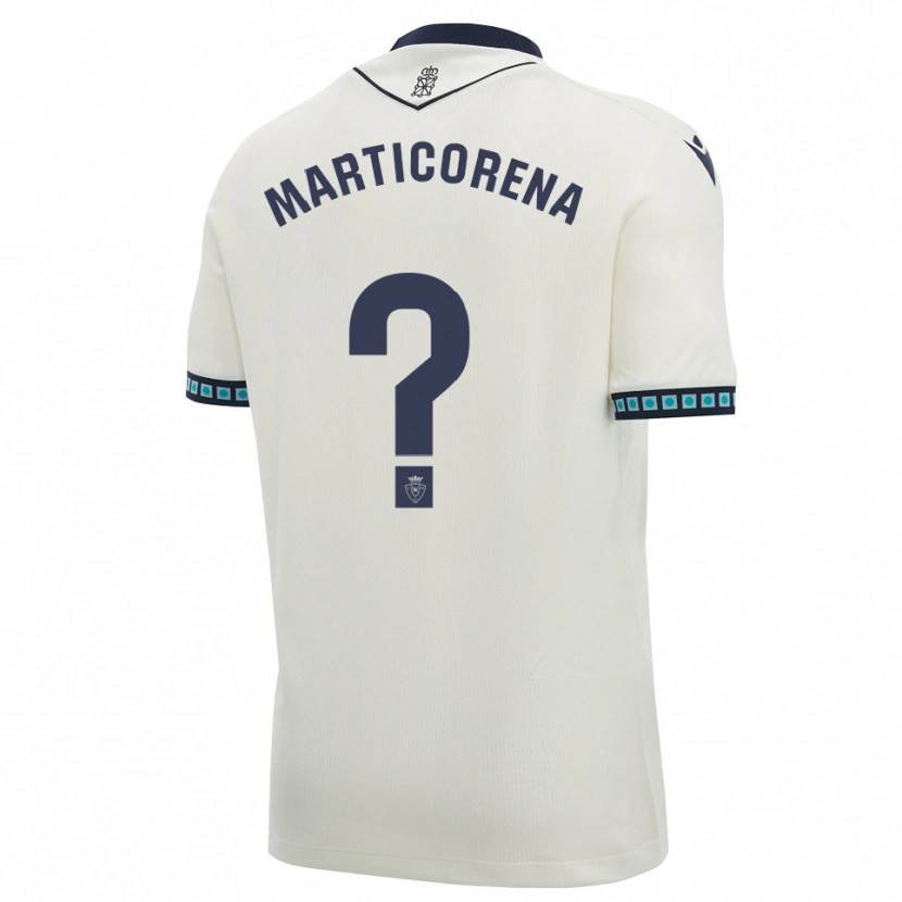 Danxen Kinder Ander Marticorena #0 Weiß Schwarz Hellblau Auswärtstrikot Trikot 2026/27 T-Shirt Österreich
