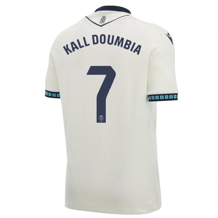 Danxen Kinder Aly Kall Doumbia #7 Weiß Schwarz Hellblau Auswärtstrikot Trikot 2026/27 T-Shirt Österreich