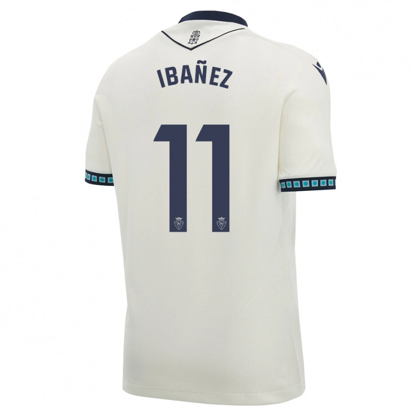 Danxen Kinder Lucas Ibañez #11 Weiß Schwarz Hellblau Auswärtstrikot Trikot 2026/27 T-Shirt Österreich