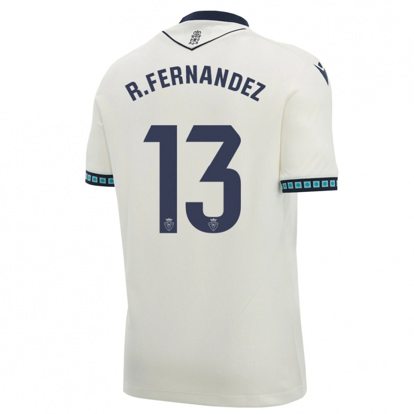 Danxen Kinder Rafa Fernández #13 Weiß Schwarz Hellblau Auswärtstrikot Trikot 2026/27 T-Shirt Österreich