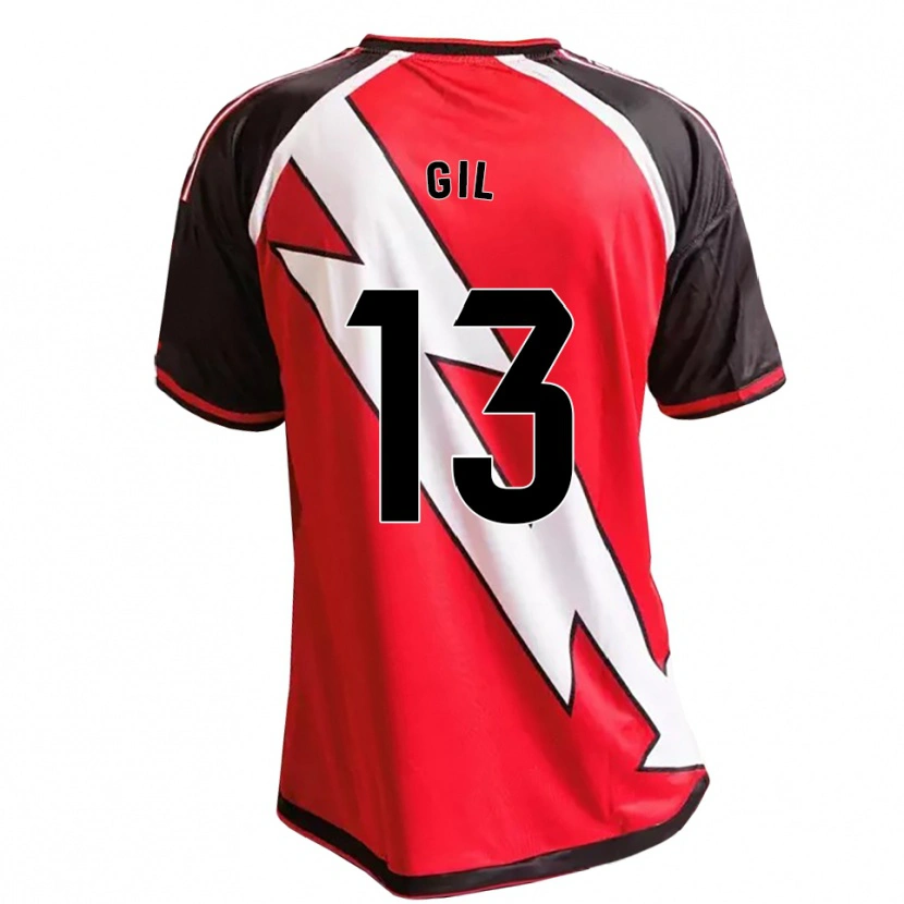 Danxen Kinder Juanpe Gil #13 Rot Schwarz Weiß Auswärtstrikot Trikot 2026/27 T-Shirt Österreich
