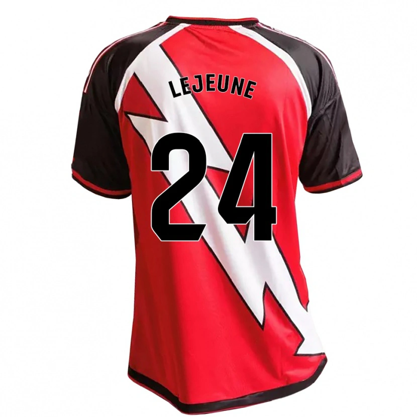 Danxen Kinder Florian Lejeune #24 Rot Schwarz Weiß Auswärtstrikot Trikot 2026/27 T-Shirt Österreich