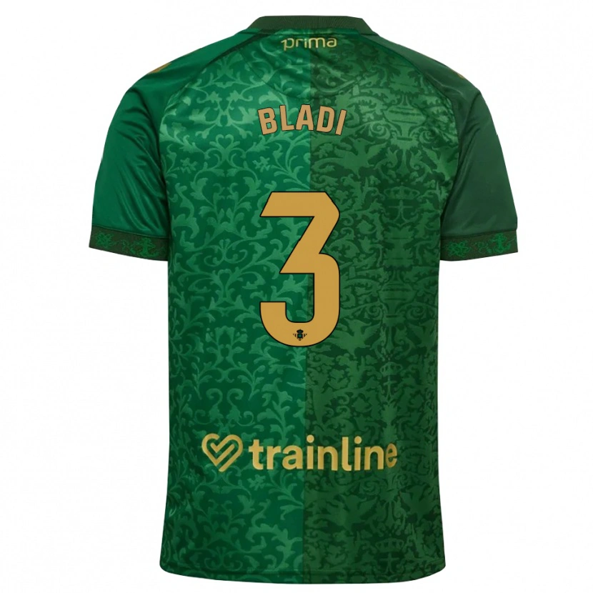 Danxen Kinder Darling Bladi #3 Waldgrün Dunkelgoldrute Auswärtstrikot Trikot 2026/27 T-Shirt Österreich