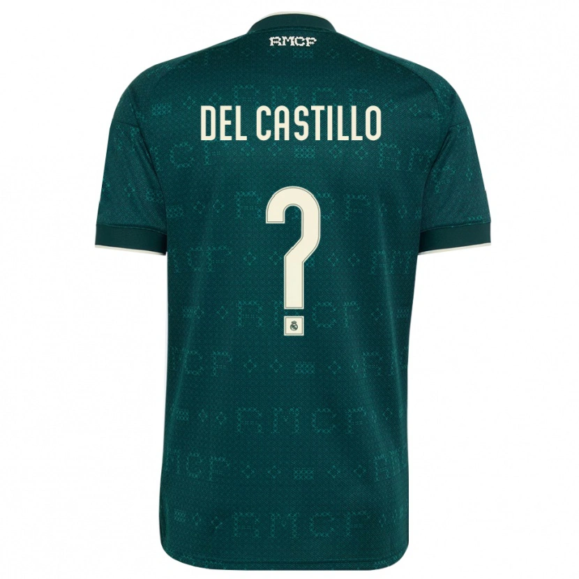 Danxen Kinder Mauro Del Castillo #0 Dunkelgrauweiß Auswärtstrikot Trikot 2026/27 T-Shirt Österreich