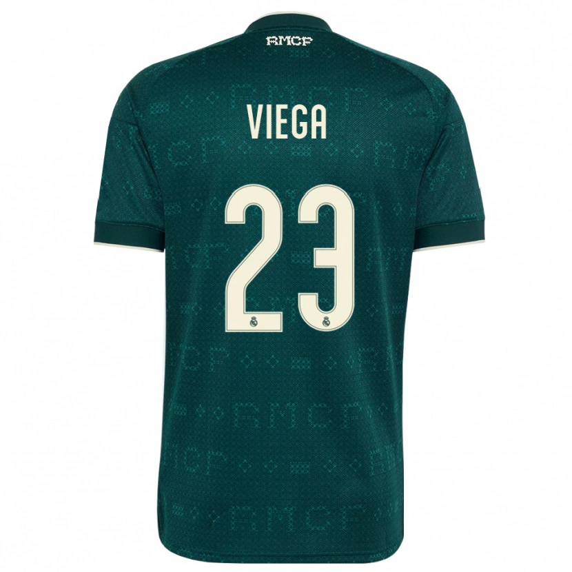 Danxen Kinder Marcos Viega #23 Dunkelgrauweiß Auswärtstrikot Trikot 2026/27 T-Shirt Österreich