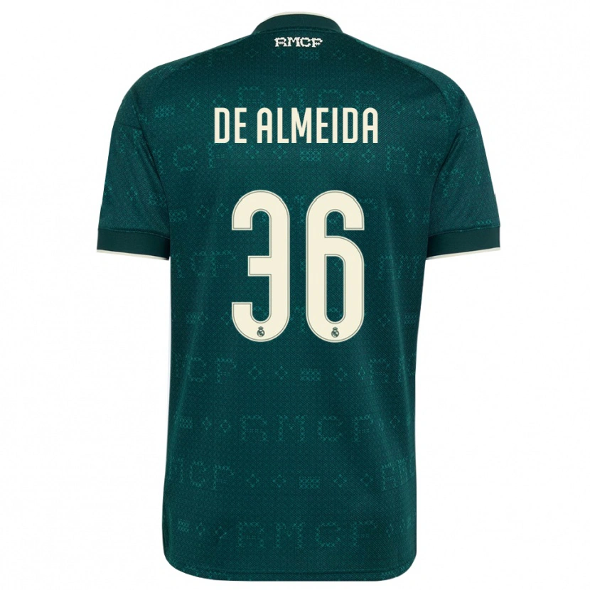 Danxen Kinder Paulo De Almeida #36 Dunkelgrauweiß Auswärtstrikot Trikot 2026/27 T-Shirt Österreich