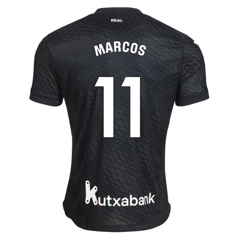 Danxen Kinder Cecilia Marcos Nabal #11 Schwarz Weiß Auswärtstrikot Trikot 2026/27 T-Shirt Österreich