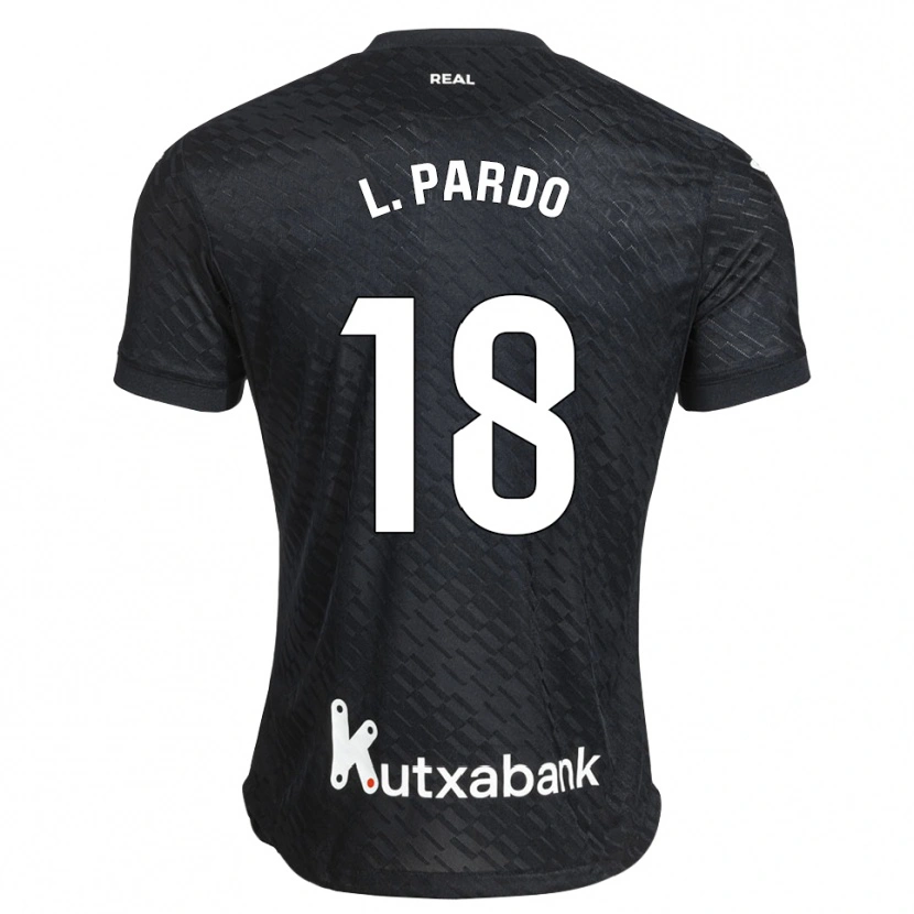 Danxen Kinder Lucía Pardo Méndez #18 Schwarz Weiß Auswärtstrikot Trikot 2026/27 T-Shirt Österreich