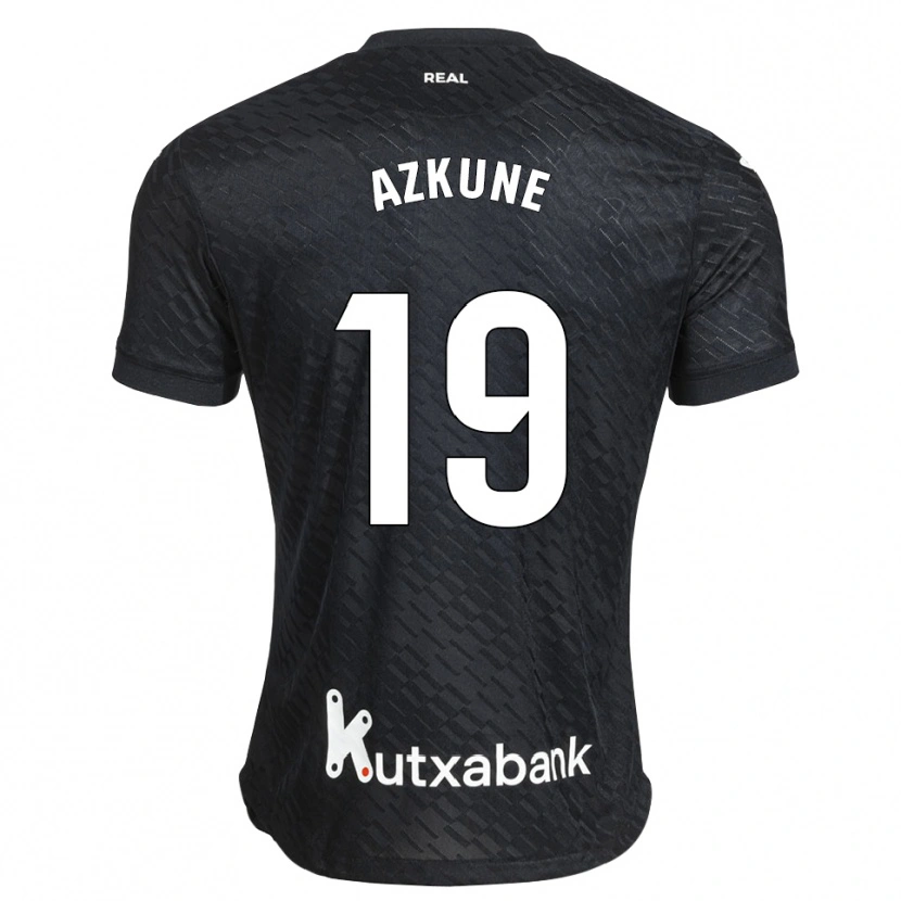 Danxen Kinder Ekain Azkune #19 Schwarz Weiß Auswärtstrikot Trikot 2026/27 T-Shirt Österreich