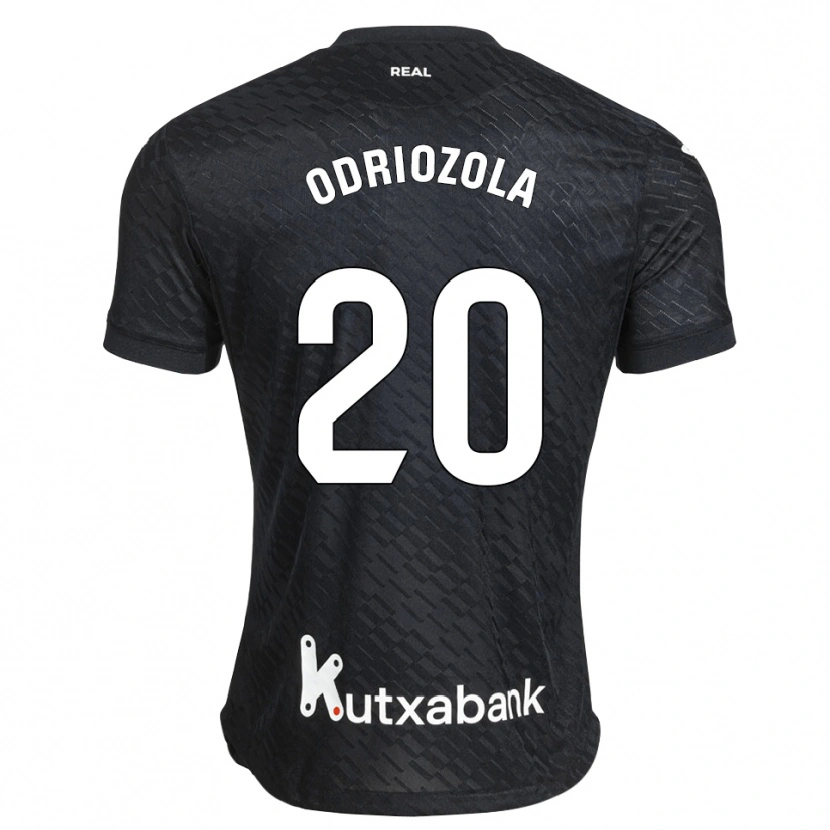 Danxen Kinder Álvaro Odriozola #20 Schwarz Weiß Auswärtstrikot Trikot 2026/27 T-Shirt Österreich