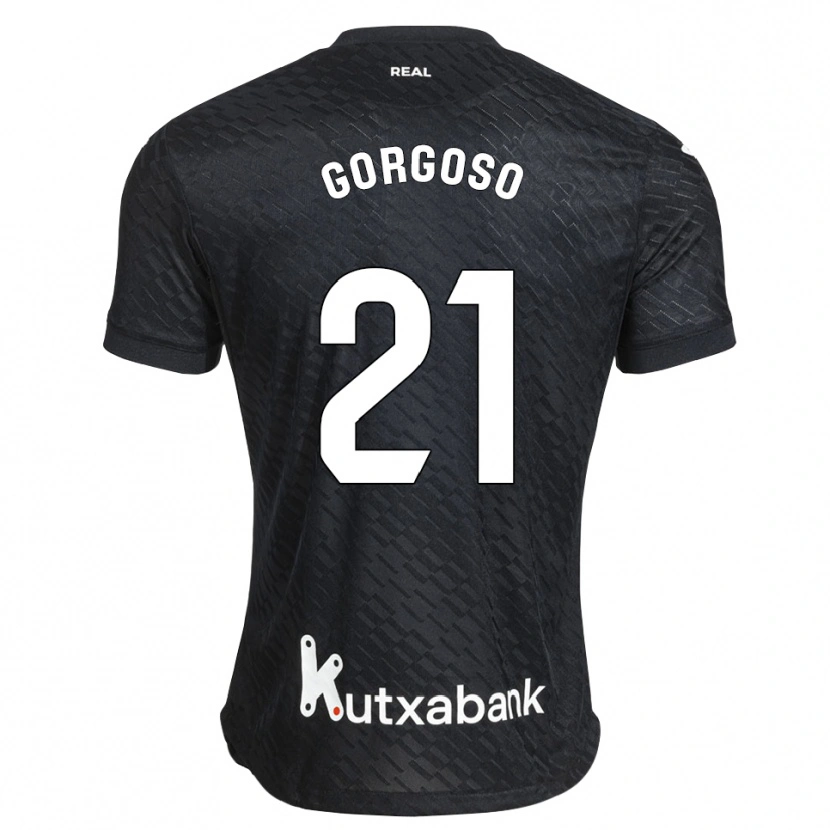 Danxen Kinder Emma Ramirez Gorgoso #21 Schwarz Weiß Auswärtstrikot Trikot 2026/27 T-Shirt Österreich