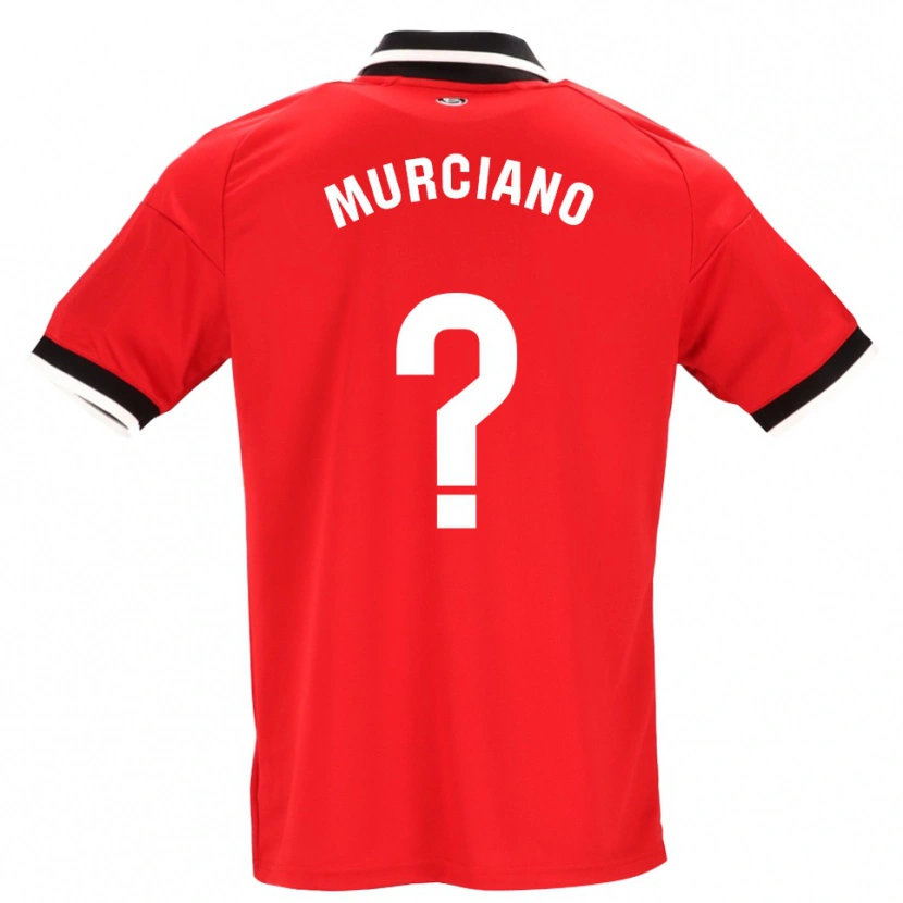 Danxen Kinder Antonio Murciano #0 Schwarz Weiß Rot Auswärtstrikot Trikot 2026/27 T-Shirt Österreich