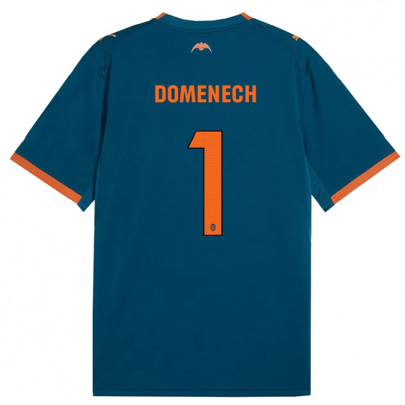 Danxen Kinder Jaume Domenech #1 Stahlblau Orange Auswärtstrikot Trikot 2026/27 T-Shirt Österreich
