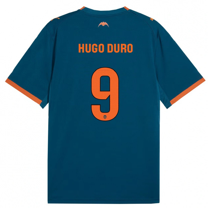Danxen Kinder Hugo Duro #9 Stahlblau Orange Auswärtstrikot Trikot 2026/27 T-Shirt Österreich