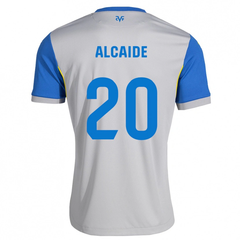Danxen Kinder Álvaro Alcaide #20 Dodgerblau Grau Auswärtstrikot Trikot 2026/27 T-Shirt Österreich