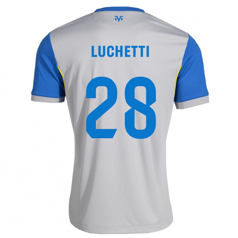 Danxen Kinder Danilo Luchetti #28 Dodgerblau Grau Auswärtstrikot Trikot 2026/27 T-Shirt Österreich