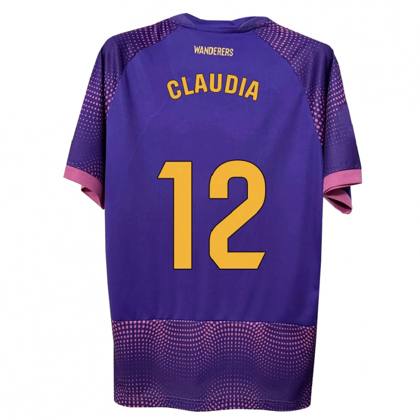 Danxen Kinder Claudia Rabasco Campello #12 Lila Weiß Rosa Auswärtstrikot Trikot 2026/27 T-Shirt Österreich