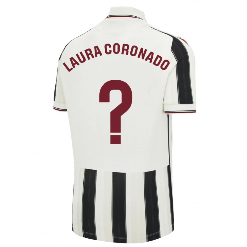 Danxen Kinder Laura Coronado Vilchez #0 Schwarz Weiß Rot Auswärtstrikot Trikot 2026/27 T-Shirt Österreich