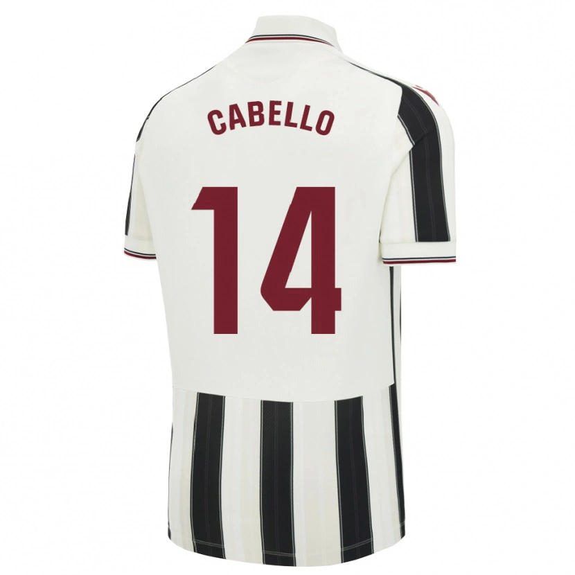 Danxen Kinder Jorge Cabello #14 Schwarz Weiß Rot Auswärtstrikot Trikot 2026/27 T-Shirt Österreich