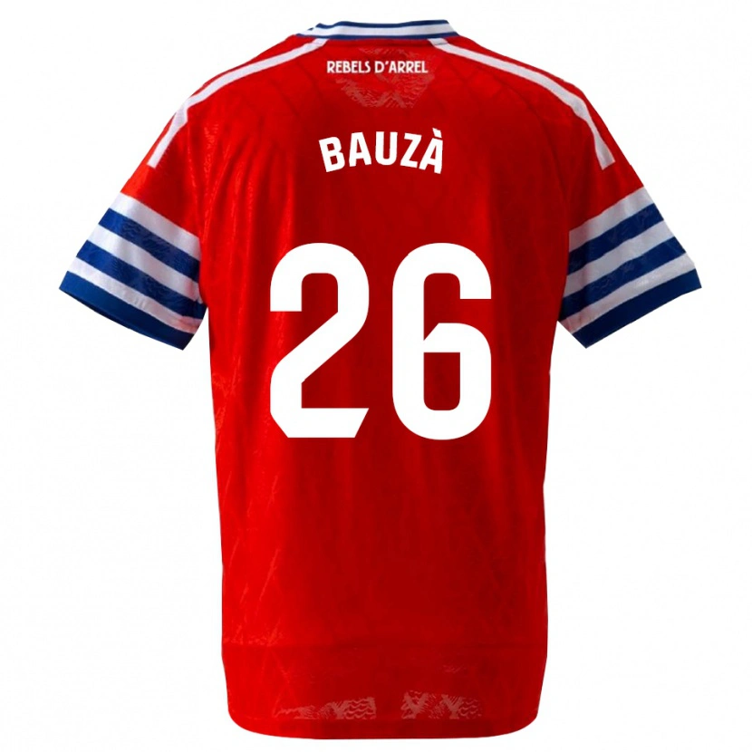 Danxen Kinder Rafel Bauzà #26 Königsblau Rot Auswärtstrikot Trikot 2026/27 T-Shirt Österreich