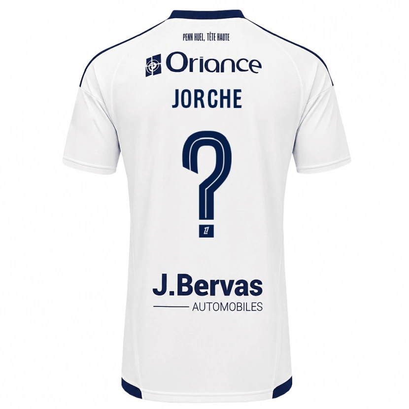 Danxen Kinder Inès Jorche #0 Marineweiß Auswärtstrikot Trikot 2026/27 T-Shirt Österreich