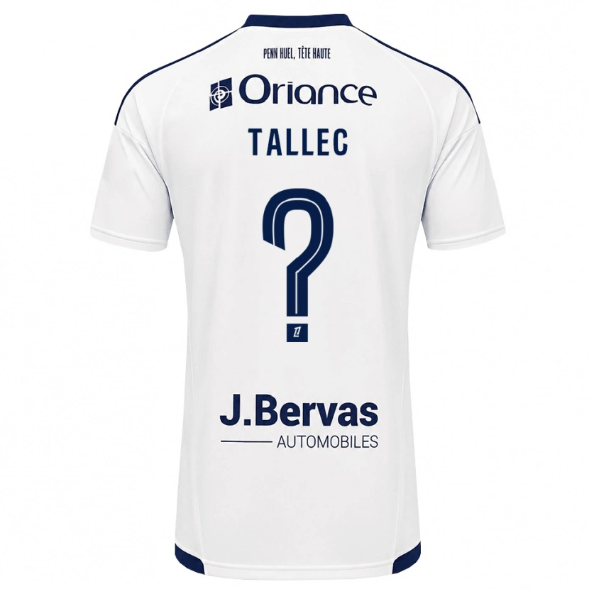 Danxen Kinder Ylionna Tallec #0 Marineweiß Auswärtstrikot Trikot 2026/27 T-Shirt Österreich