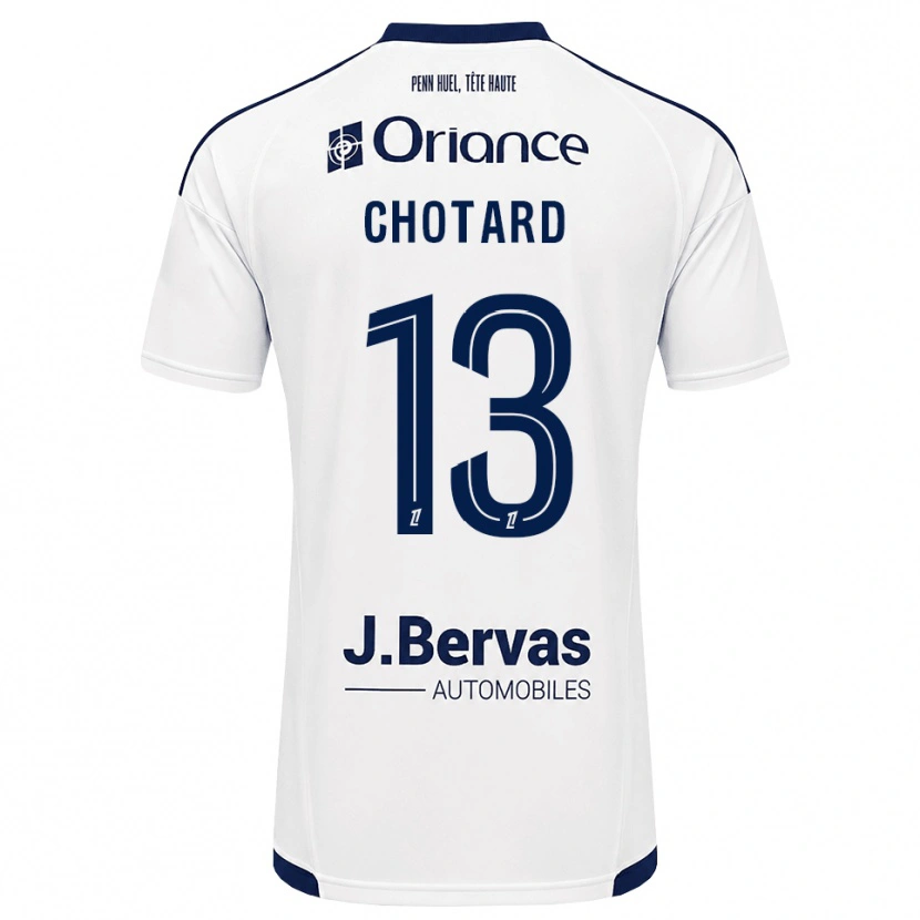 Danxen Kinder Joris Chotard #13 Marineweiß Auswärtstrikot Trikot 2026/27 T-Shirt Österreich
