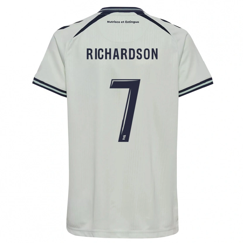 Danxen Kinder Amir Richardson #7 Mitternachtsblau Weiß Auswärtstrikot Trikot 2026/27 T-Shirt Österreich