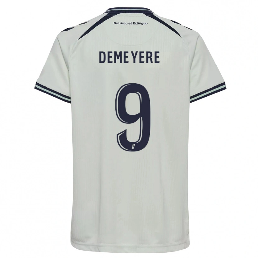Danxen Kinder Silke Demeyere #9 Mitternachtsblau Weiß Auswärtstrikot Trikot 2026/27 T-Shirt Österreich