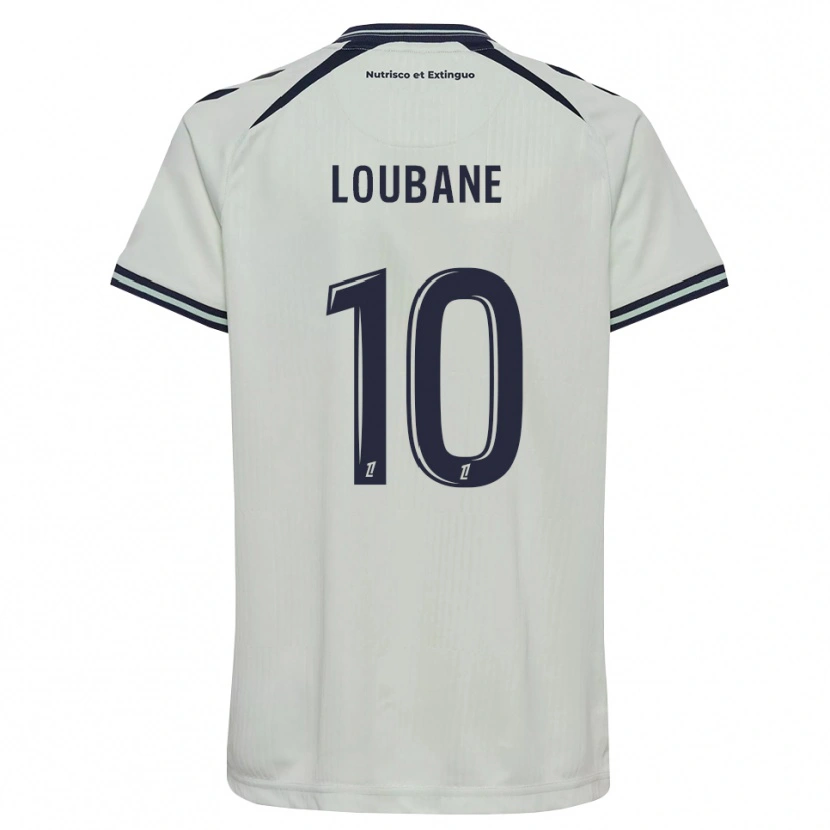 Danxen Kinder Yassine Loubane #10 Mitternachtsblau Weiß Auswärtstrikot Trikot 2026/27 T-Shirt Österreich