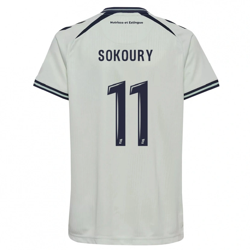 Danxen Kinder Junior Sokoury #11 Mitternachtsblau Weiß Auswärtstrikot Trikot 2026/27 T-Shirt Österreich