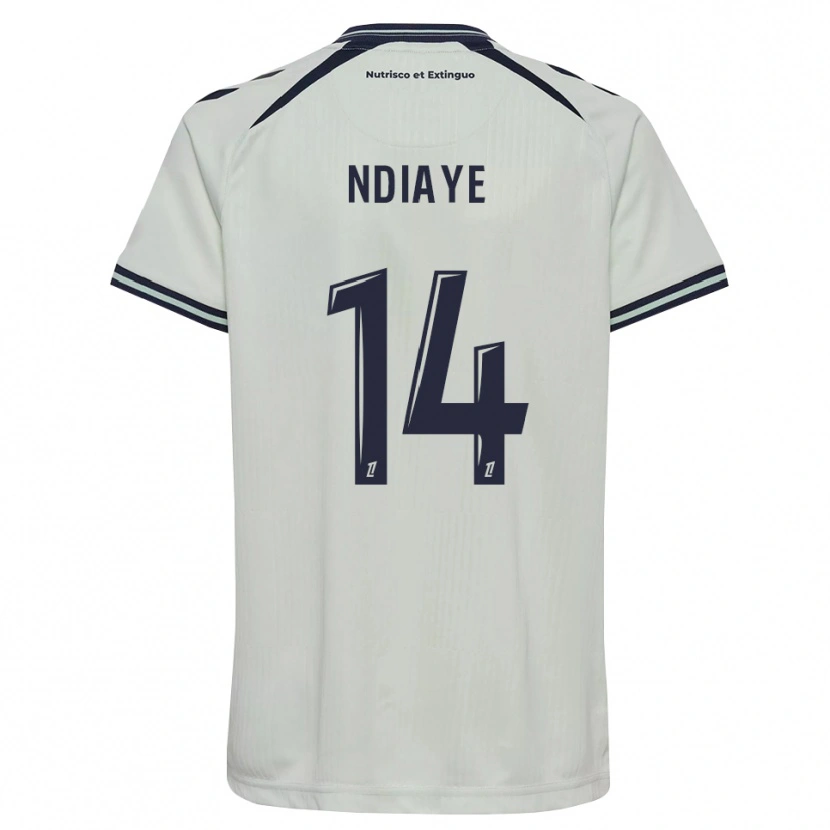 Danxen Kinder Rassoul Ndiaye #14 Mitternachtsblau Weiß Auswärtstrikot Trikot 2026/27 T-Shirt Österreich