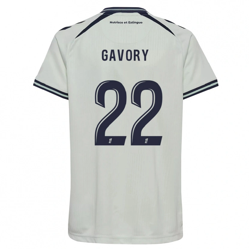 Danxen Kinder Christy Gavory #22 Mitternachtsblau Weiß Auswärtstrikot Trikot 2026/27 T-Shirt Österreich