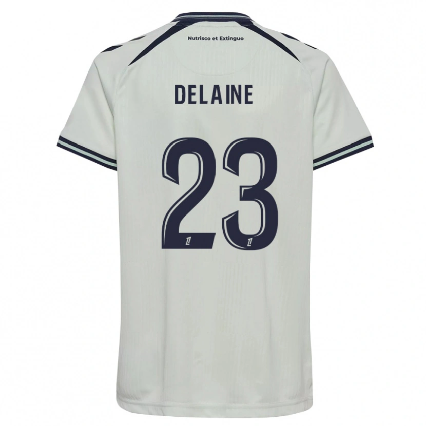 Danxen Kinder Thomas Delaine #23 Mitternachtsblau Weiß Auswärtstrikot Trikot 2026/27 T-Shirt Österreich