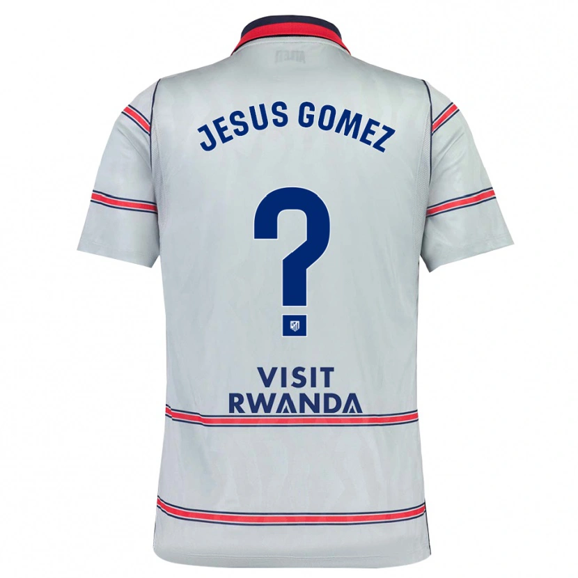 Danxen Kinder Jesus Gomez #0 Grau Rot Marineblau Ausweichtrikot Trikot 2026/27 T-Shirt Österreich