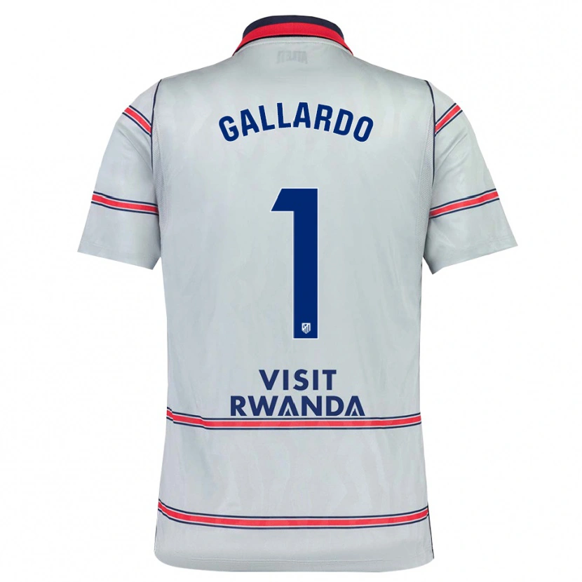 Danxen Kinder Lola Gallardo #1 Grau Rot Marineblau Ausweichtrikot Trikot 2026/27 T-Shirt Österreich