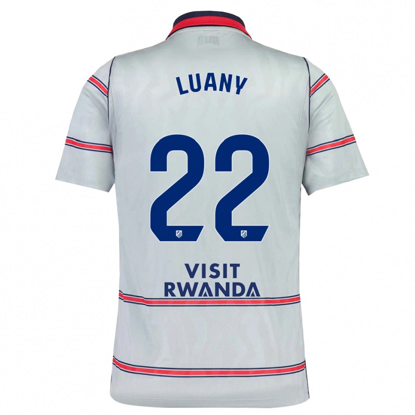 Danxen Kinder Luany Vitória Da Silva Rosa #22 Grau Rot Marineblau Ausweichtrikot Trikot 2026/27 T-Shirt Österreich