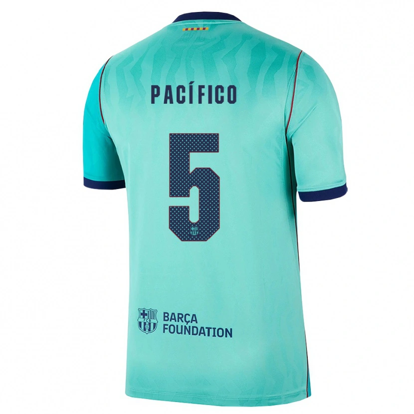 Danxen Kinder Patricio Pacífico #5 Aqua Dunkeltürkis Königsblau Ausweichtrikot Trikot 2026/27 T-Shirt Österreich