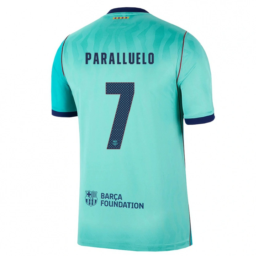 Danxen Kinder Salma Paralluelo #7 Aqua Dunkeltürkis Königsblau Ausweichtrikot Trikot 2026/27 T-Shirt Österreich