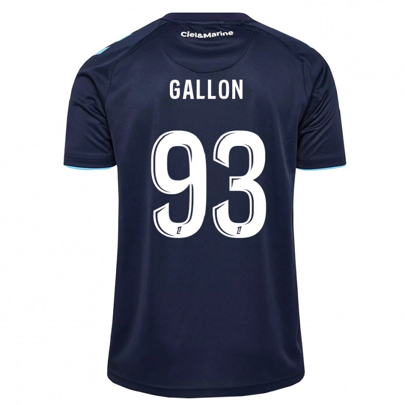 Danxen Kinder Gauthier Gallon #93 Kornblumenblau Mitternachtsblau Heimtrikot Trikot 2026/27 T-Shirt Österreich