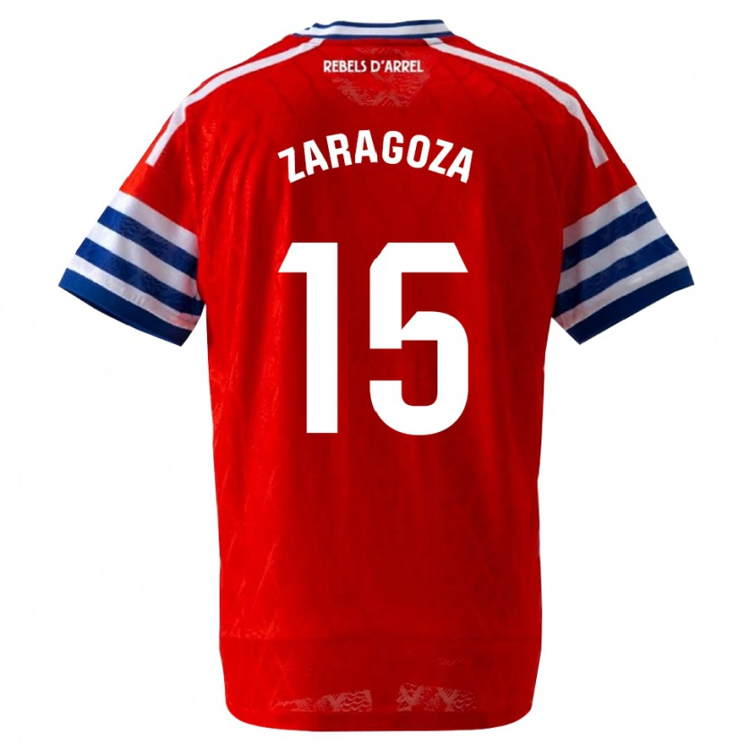 Danxen Kinder Bryan Zaragoza #15 Königsblau Rot Auswärtstrikot Trikot 2026/27 T-Shirt Österreich
