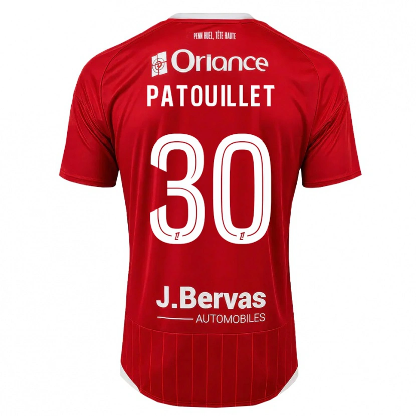 Danxen Kinder Mathieu Patouillet #30 Weiß Rot Heimtrikot Trikot 2026/27 T-Shirt Österreich