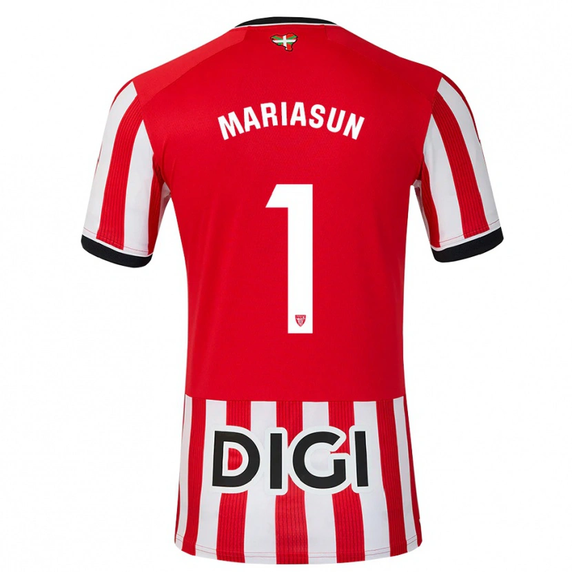 Danxen Herren María Asunción Quiñones Goikoetxea #1 Rot Schwarz Weiß Heimtrikot Trikot 2026/27 T-Shirt Österreich