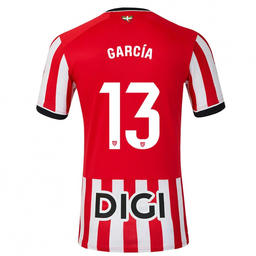 Danxen Herren Simón García #13 Rot Schwarz Weiß Heimtrikot Trikot 2026/27 T-Shirt Österreich