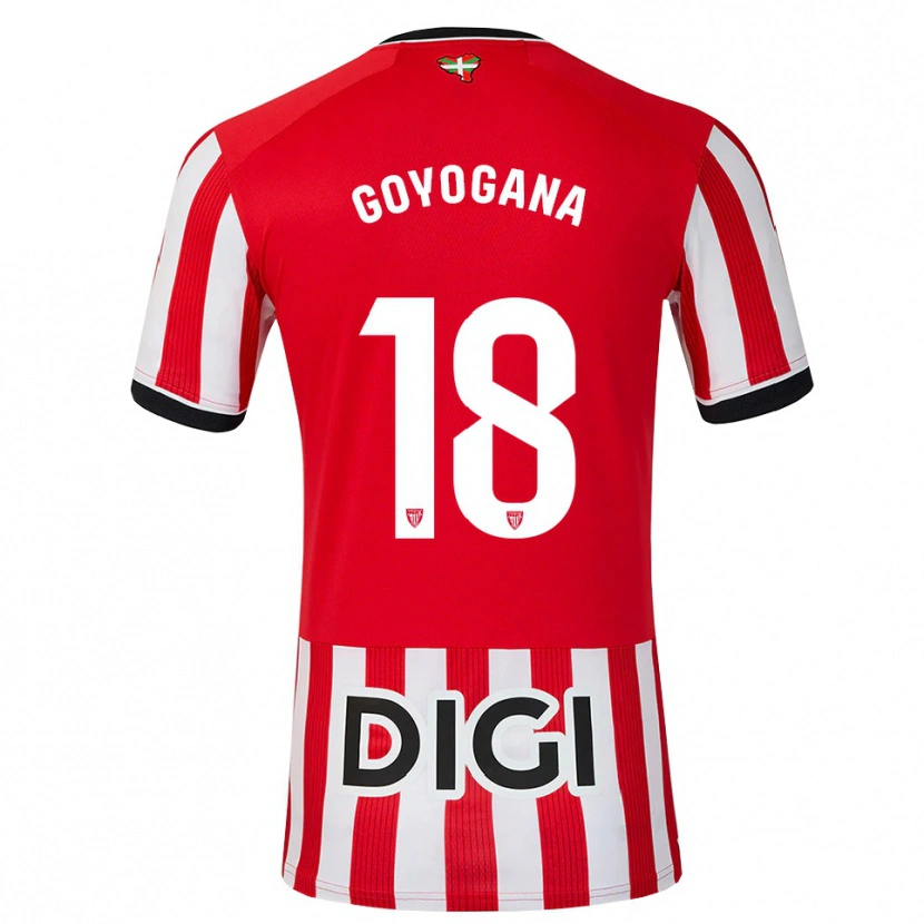 Danxen Herren Unax Goyogana #18 Rot Schwarz Weiß Heimtrikot Trikot 2026/27 T-Shirt Österreich