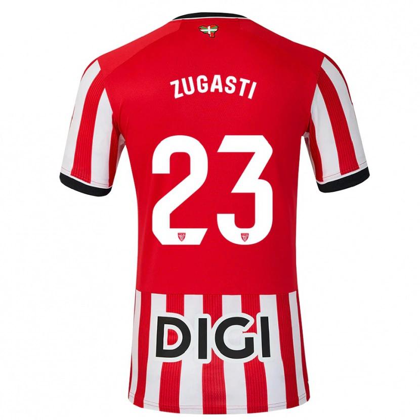 Danxen Herren Patricia Zugasti Oses #23 Rot Schwarz Weiß Heimtrikot Trikot 2026/27 T-Shirt Österreich