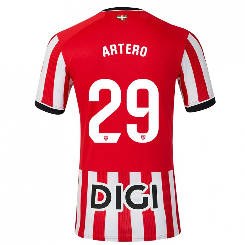 Danxen Herren Marina Artero Moreno #29 Rot Schwarz Weiß Heimtrikot Trikot 2026/27 T-Shirt Österreich