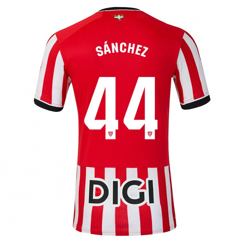 Danxen Herren Selton Sánchez #44 Rot Schwarz Weiß Heimtrikot Trikot 2026/27 T-Shirt Österreich